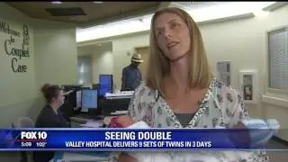 Banner hospital breaks record, delivers 9 sets of twins in 3 days