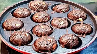 chocolate muffins in appe pan|10 minutes chocolate muffins,#chocolatemuffin#christmaspecial#muffins