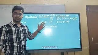 Ditransitive verb voice change 