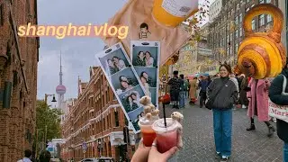 shanghai vlog 🎄| christmas market, the bund, and fooooood 🥢