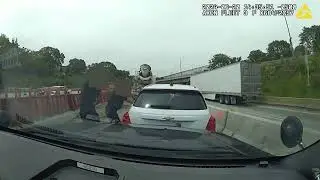 Milwaukee police bodycam footage shows chase, arrest on I-43 of six suspected in carjackings
