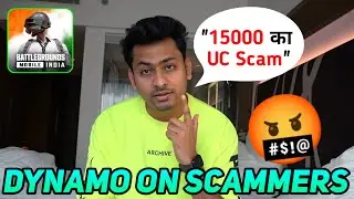 🤬 DYNAMO ON UC SCAMMERS IN BGMI | BGMI LATEST UPDATES