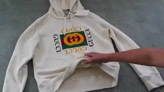 Gucci Vintage Logo Hoodie Review/ Unboxing