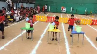 Adventurous Ostacle race @ Sports Day Pre Primary - Top CBSE Schools in Hyderabad