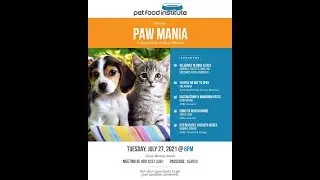Pet Food Institute presents Paw Mania - Dr. Andrea Fascetti - Nutritional Management of Food Allergy