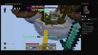 Galaxite minigames (minecraft PS4)