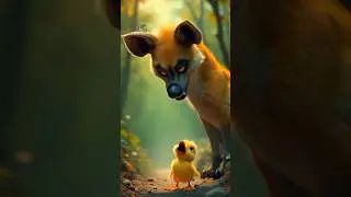 Evil Hyena 🐆 vs Brave Duck 🦆 & Hero Hedgehog 🦔 | Desert Tale 🌵 #animalrescue #cuteanimals
