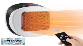 600W Mini Portable Heater for RV Home Small Bathroom Heating Fans Wall
