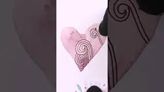ASMR Relaxing and Satisfying Daily Art Therapy #art #satisfying #oddlysatisfying