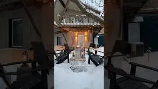 Пытаюсь превратить свой палисадник в скандинавский спа-салон❄️✨