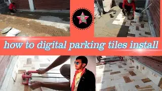 #Marblestonesravi How to digital parking tiles install