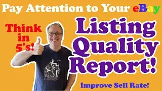 Improve Your eBay Listing Quality to Increase Book Selling!  Think in 5's!