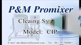 Economical and durable CIP online cleaning system heating cleaning cleaning, cleaning equipment