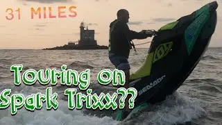 CT to NY on Seadoo Spark Trixx (+ PWC super rack test)