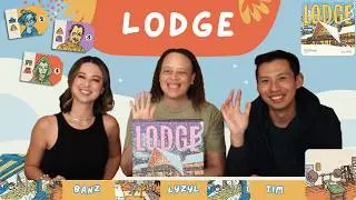 Прохождение настольной игры LODGE для 3 игроков!
