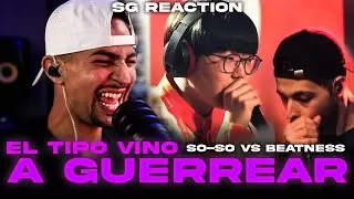 SG Reaction: SoSo VS Beatness GBB 2019 | Loopstation Series