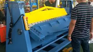 Auto Flange Duct Tdf Hydraulic Folding Folder Machine