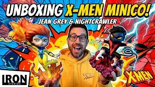 Unboxing Iron Studios 🔥 Jean Grey & Nightcrawler | Estatuas Minico X-Men | C&oacute;mics y Birras