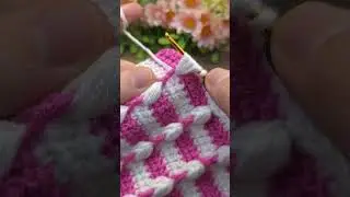 Easy!!🤩 Crochet Stitch | Modern & Classic Look!!! #crochet #knitting