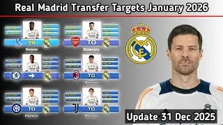Real Madrid Transfer News ~ Confirmed & Rumours With Rice & Guehi ~ Transfer January 2026