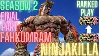 Tekken 8 | NinjaKilla (Fahkumram) God 2 To God 3 Final Part Ranked Play