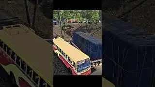 Ashok Leyland 14 Wheel Load Lorry Driving | Dangerous Road | Ets2 | Mallu Garage 2.0