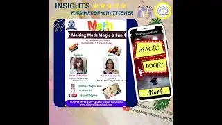 Math Games Workshops details for School Children of Pune At #FunSmartism