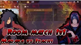 1v1 room match content Hr madara vs Hr itachi 😈😈😈 terrifying 