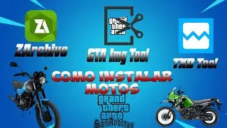 Como instalar Motos para GTA San Andreas de Android Con | GTA IMG Tool y TXD Tool