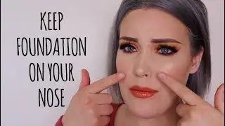 HOW TO STOP FOUNDATION FROM SLIDING OFF YOUR NOSE