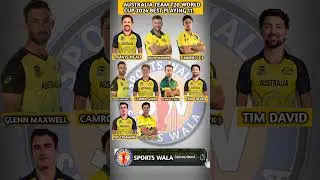 Australia Team T20 World Cup 2024 Best Playing 11 #australia #t20wc #cricket