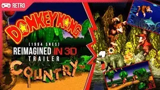 Donkey Kong Country reimagined in 3D - world 1 sneak peak!