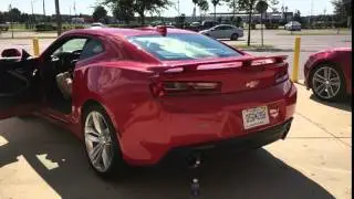 2016 Camaro SS V8 Stock Exhaust (non-dual mode) Rev