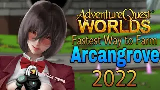 AQW Fastest Way to Farm Arcangrove Rep 2022