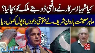 Did the Shahbaz Govt Really Save the Pakistan's Economy ? | Haroon Sharif Exposed the Govt Claims