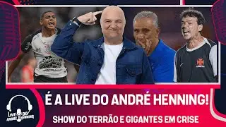 SHOW DO TERR&Atilde;O; TITE XINGADO; VASCO SEGUE SEM VENCER; JOGA&Ccedil;O ENTRE BAHIA X FLUMINENSE E MUITO MAIS