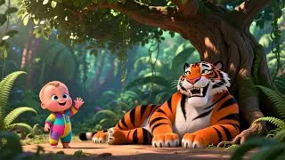 Jungle Safari Adventure 🐒🦁🚴 | Fun Learning for Kids | Preschool Animals & Outdoor Exploration