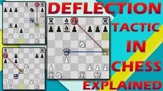 What Is DEFLECTION In Chess? | DEFLECTION Tactic Explained