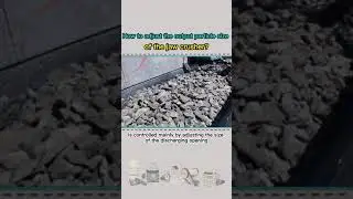 How to adjust the output particle size of the jaw crusher?