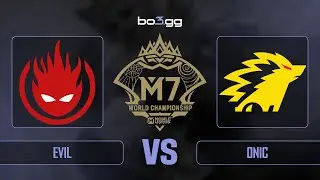 Evil vs ONIC ON M7 World Championship &mdash; FULL MATCH REPLAY
