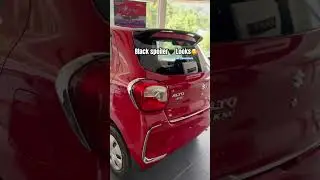 new alto k10🔥 Black🖤 Spoiler Looks 😍@PBautotech #altok10 #shorts #maruti #suzuki #viral