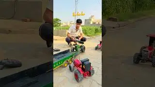 Loading Rc tractor in long trolley 🔥🔥💪💪
