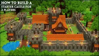 How to Build a Castle for 2 Players | Hytale Tutorial