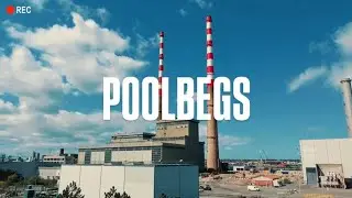Poolbeg Chimneys, Dublin Drone Footage