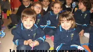Día de la Paz. Colegio la Inmaculada.  Peñafiel