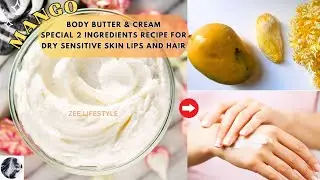 How to Make Body Butter at Home | Best Cream for Dry Skin | Hand and Foot ko Soft Kaise Banaye