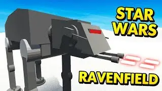 MASSIVE WALKERS IN RAVENFIELD! (Ravenfield Funny Gameplay)