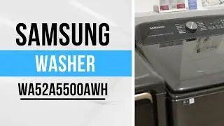 Samsung Top Load Washer WA52A5500AWH