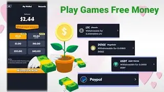🚨 App Earn Money 2021! Play Games Free Money (2 - 40)$ ! Paypal,Doge,LTC,USDT