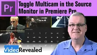 Toggle Multicam in the Source Monitor in Adobe Premiere Pro